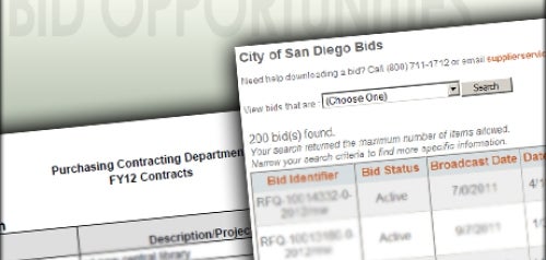 Bid Opportunities